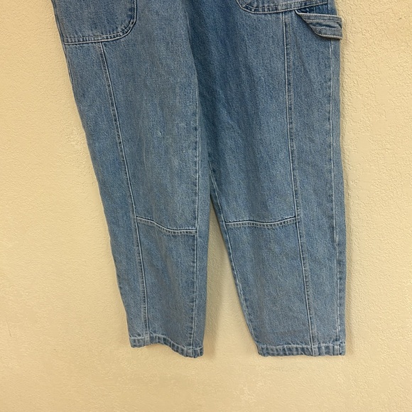 Alex Mill womans high rise wide leg carpenter jeans size 6 - Picture 4 of 8